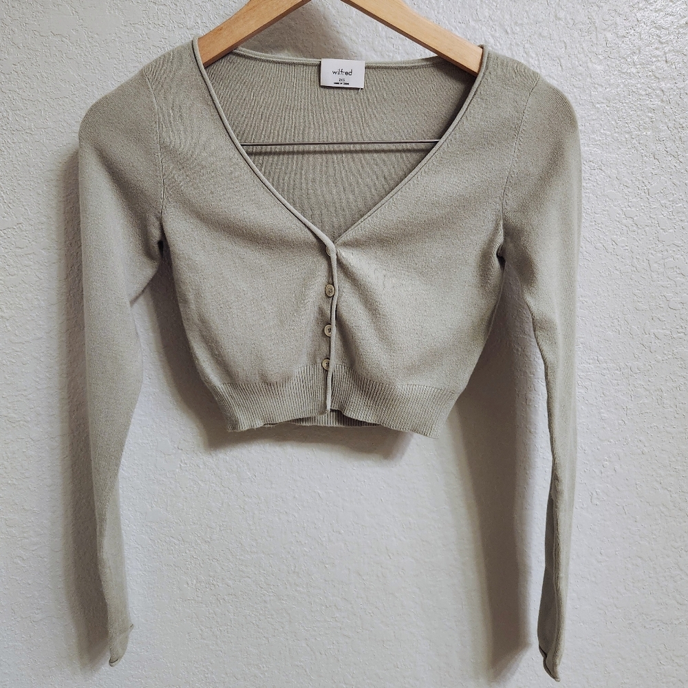 🌸 wilfred | Santorini Cardigan - Sage Green